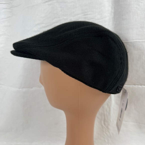 Dockers Other - NWT Dockers Mens Newsboy Black Knit Ivy Flat Cap Hat Size S/M 45DK080042